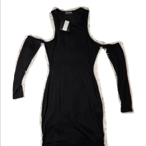 knee length dresses for ladies Cyprian Mini Dress Black